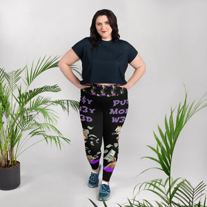 PMW All-Over Print Plus Size Leggings