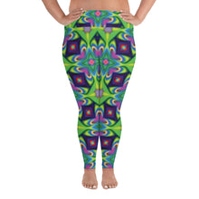 Load image into Gallery viewer, Abducted All-Over Print Plus Size Leggings