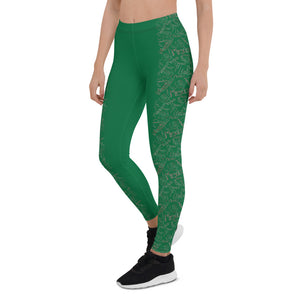 Mexico Green Leggings