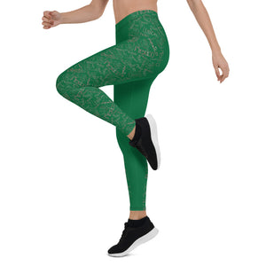 Mexico Green Leggings