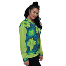 Load image into Gallery viewer, Lily Pad Unisex Bomber Jacket