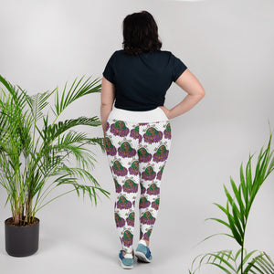 Knatty Gyal All-Over Print Plus Size Leggings