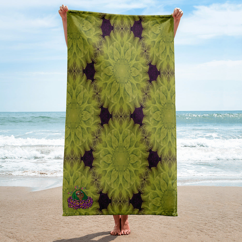 Sponged Flower Towel