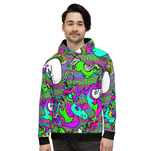 Load image into Gallery viewer, Psycho Unicorn Unisex Hoodie