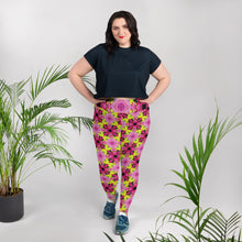 Load image into Gallery viewer, Pretty in Pinx Plus Size Leggings