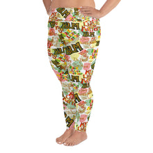 Load image into Gallery viewer, Black Lives Matter All-Over Print Plus Size Leggings