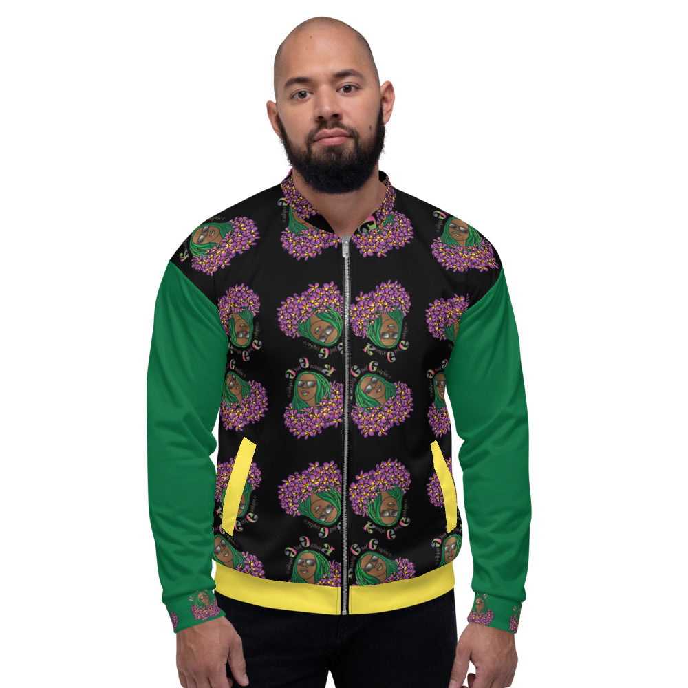 Knatty Gyal Unisex Bomber Jacket