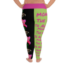 Load image into Gallery viewer, Money is The Root to All Evil All-Over Print Plus Size Leggings