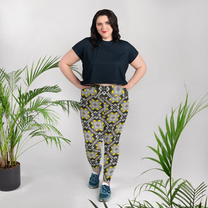 Lemon Pepper Plus Size Leggings