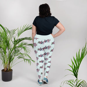 Anxiety All-Over Print Plus Size Leggings