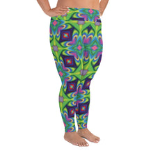 Load image into Gallery viewer, Abducted All-Over Print Plus Size Leggings