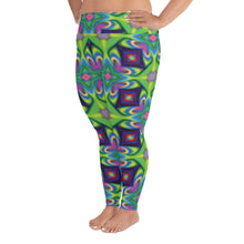 Load image into Gallery viewer, Abducted All-Over Print Plus Size Leggings