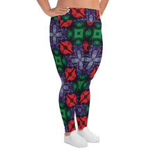 Load image into Gallery viewer, Kisses Plus Size Leggings