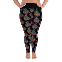 Load image into Gallery viewer, Knatty Gyal All-Over Print Plus Size Leggings