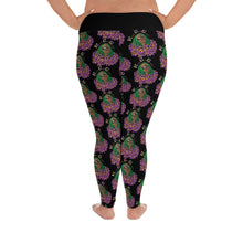 Load image into Gallery viewer, Knatty Gyal All-Over Print Plus Size Leggings