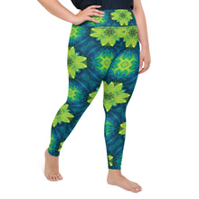 Load image into Gallery viewer, Lily Pad Plus Size Leggings