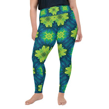 Load image into Gallery viewer, Lily Pad Plus Size Leggings