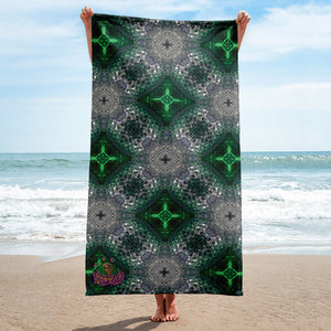 Emerald Diamonds Towel