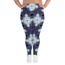 Load image into Gallery viewer, SnowFlake Plus Size Leggings