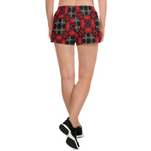 Load image into Gallery viewer, Iced Rose Bush Women&#39;s Athletic Short Shorts