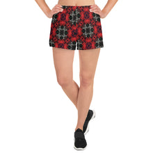 Load image into Gallery viewer, Iced Rose Bush Women&#39;s Athletic Short Shorts