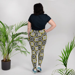 Lemon Pepper Plus Size Leggings