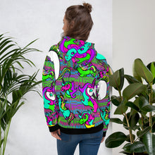 Load image into Gallery viewer, Psycho Unicorn Unisex Hoodie