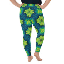 Load image into Gallery viewer, Lily Pad Plus Size Leggings