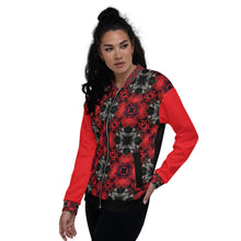 Load image into Gallery viewer, Iced Rose Bush Unisex Bomber Jacket