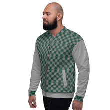 Load image into Gallery viewer, Emerald Diamond Unisex Bomber Jacket